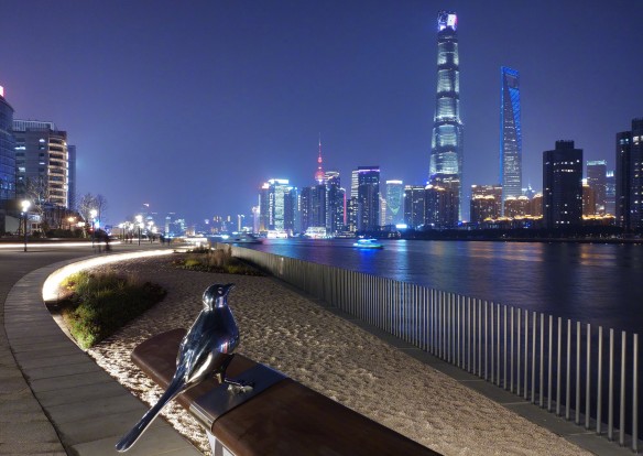 雷军晒小米MIX 2S夜间拍照：上海外滩夜景不错