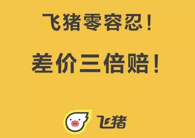 差价3倍赔偿，平台先行赔付，飞猪出新规整治机票退改签