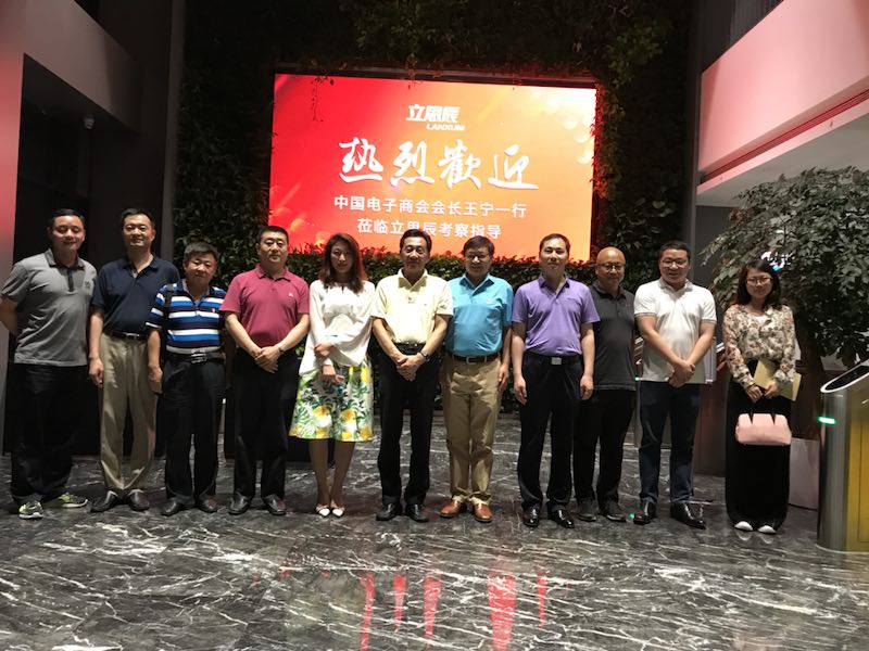 中国电子商会会长王宁莅临立思辰集团考察指导