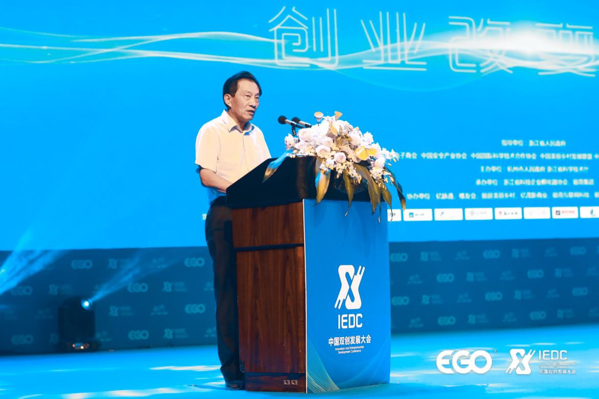 中国电子商会会长王宁出席第五届中国双创发展大会