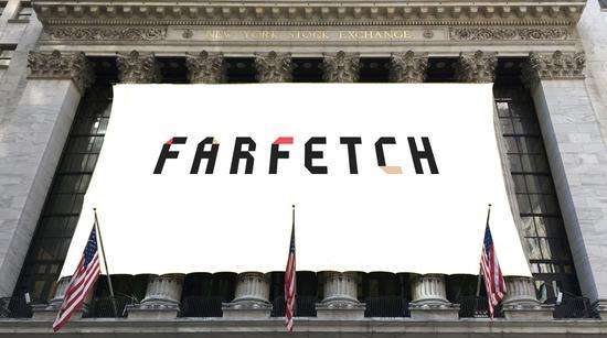 奢侈品电商Farfetch上市首日大涨42.25%