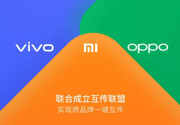 OPPO、vivo、小米成立互传联盟 打破文件互传壁垒