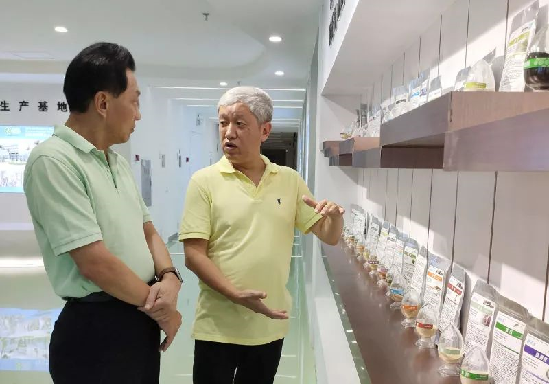 王宁一行到访碧沃丰总部考察