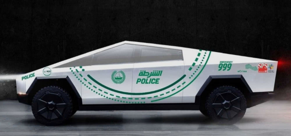 特斯拉皮卡迎来不寻常买家:迪拜警方要充当警车