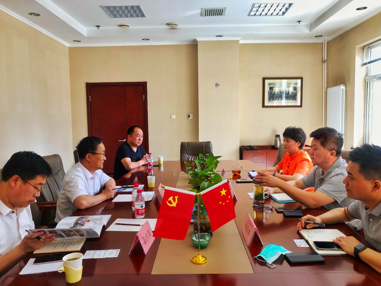 衡水市桃城高新区主任王兰贵一行来访中国电子商会