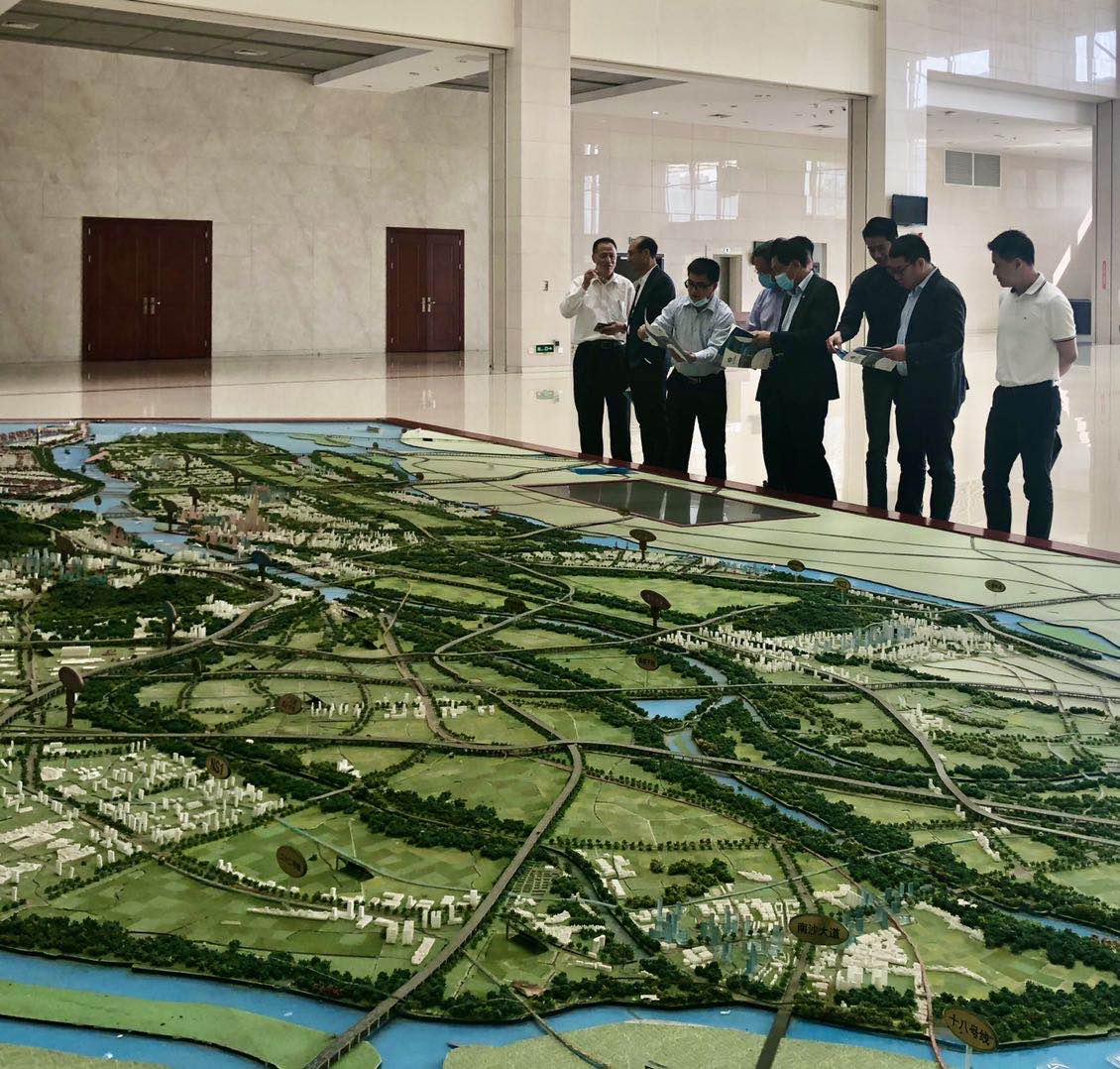 中国电子商会会长王宁在广州会见广州市委常委、南沙区委书记卢一先