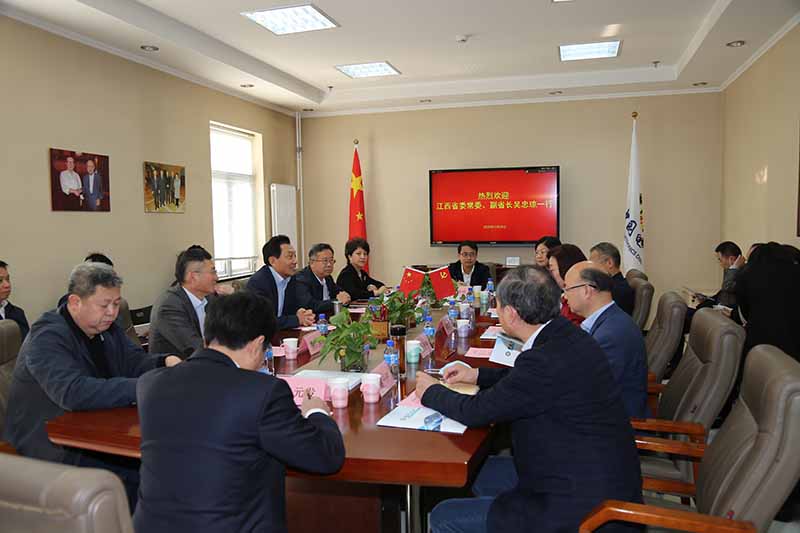 中国电子商会会长王宁会见江西省委常委、副省长吴忠琼一行