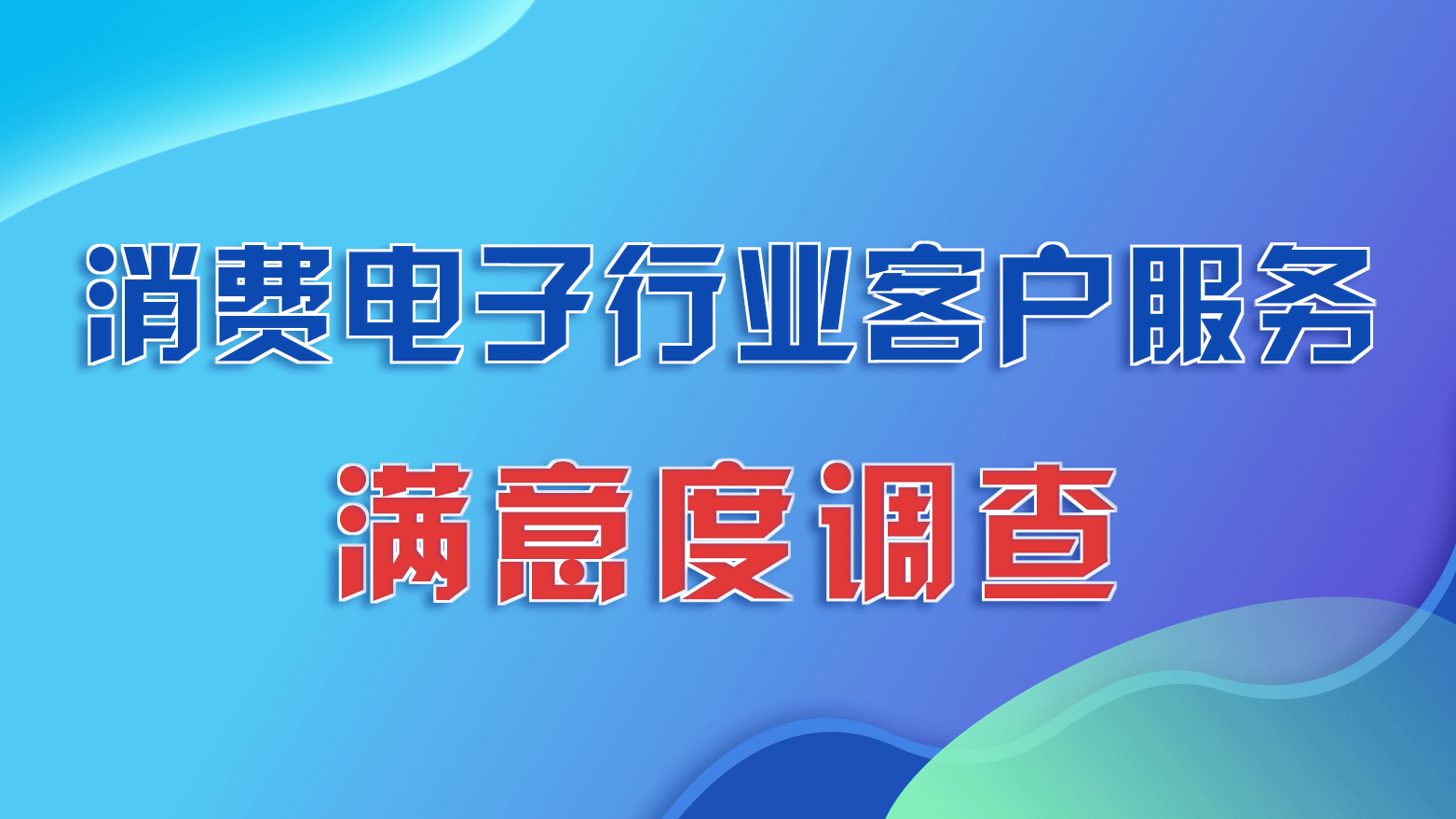 消费电子行业客户服务满意度调查