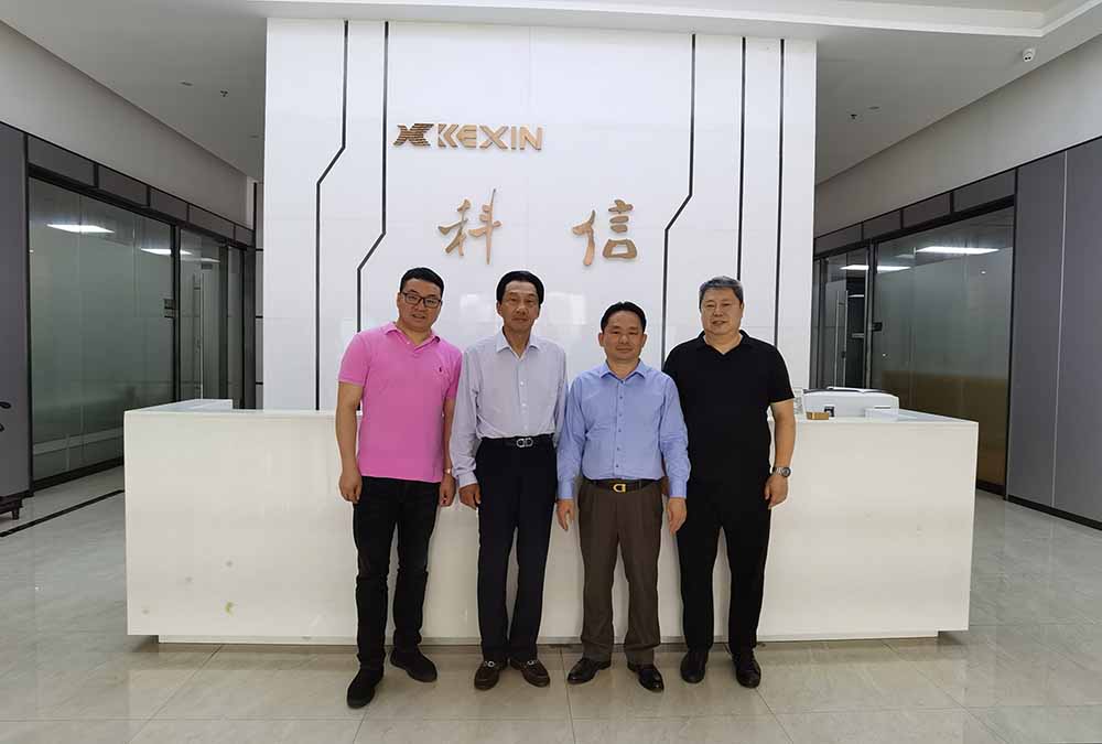 中国电子商会会长王宁一行赴广东科信电子有限公司走访调研 
