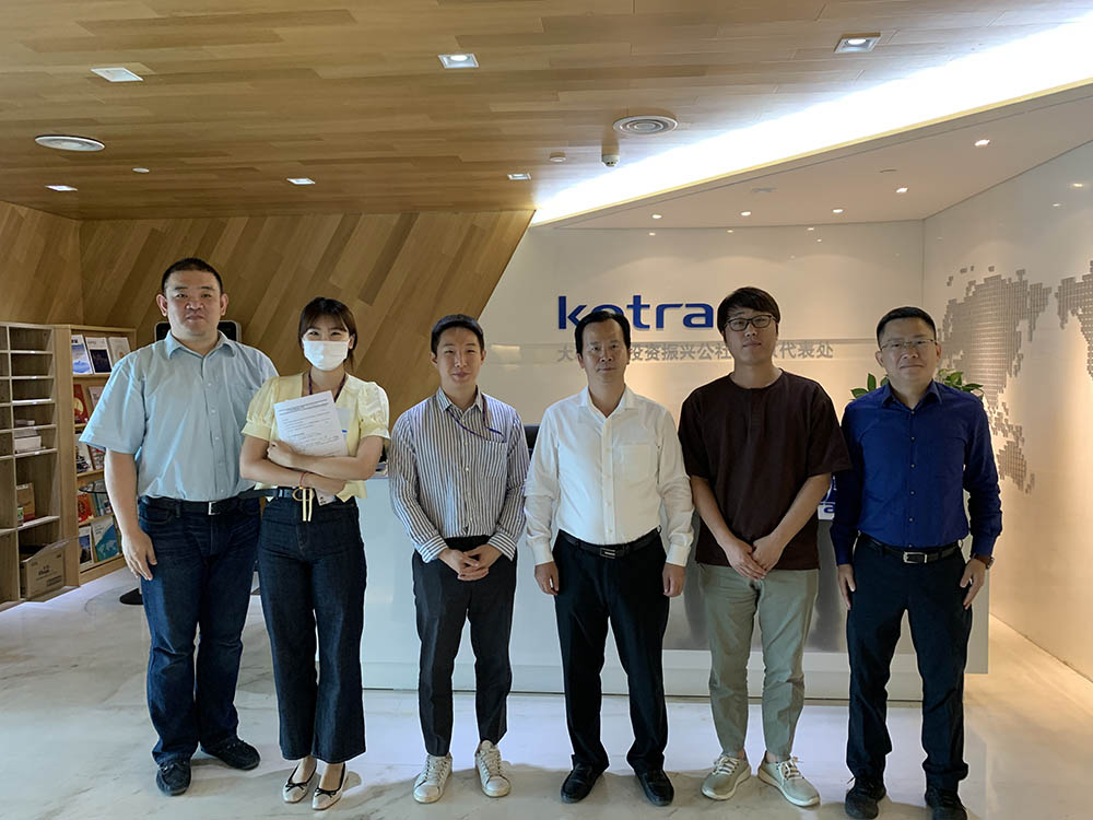 中国电子商会秘书长彭李辉一行到访大韩贸易投资振兴公社(KOTRA)北京代表处