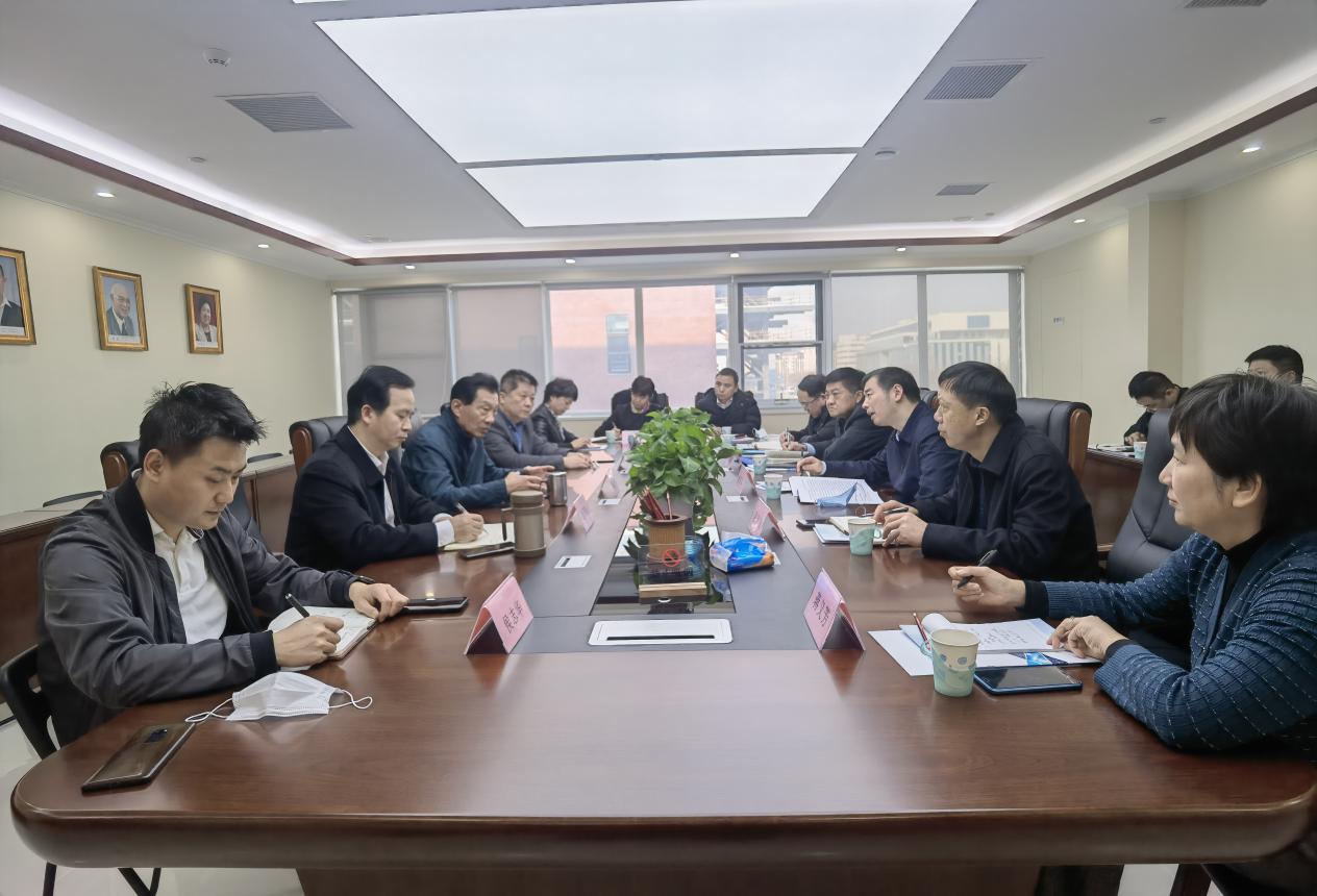 安徽省驻京办领导一行 来访中国电子商会