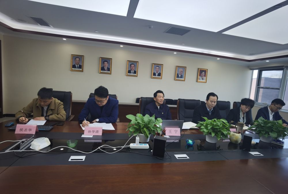 中国电子商会与石家庄正定县委主要领导举行视频会议