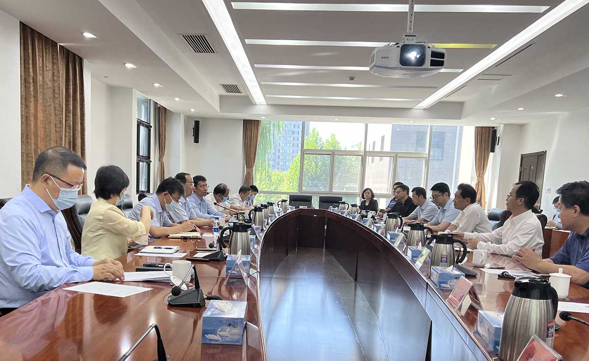 王宁会长一行到通州区人民政府座谈交流