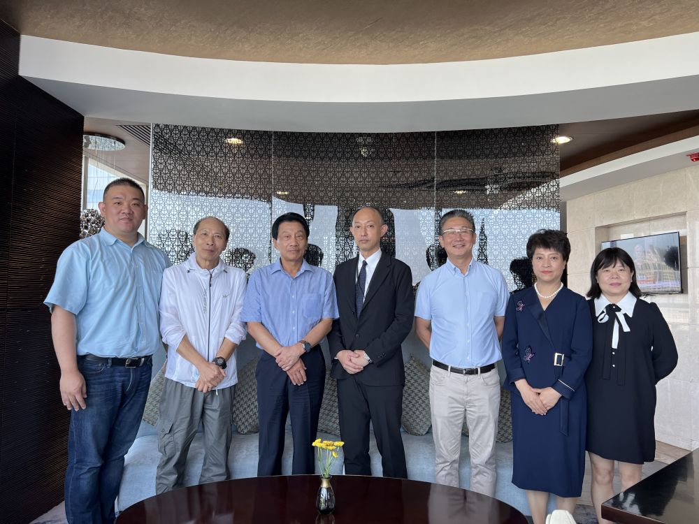 王宁会长在京会见麦克赛尔公司高田秀宣先生一行