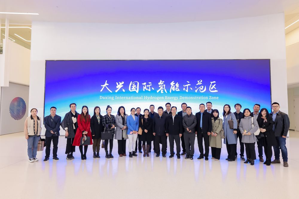 中国电子商会秘书长彭李辉一行到访大兴产业园区座谈交流