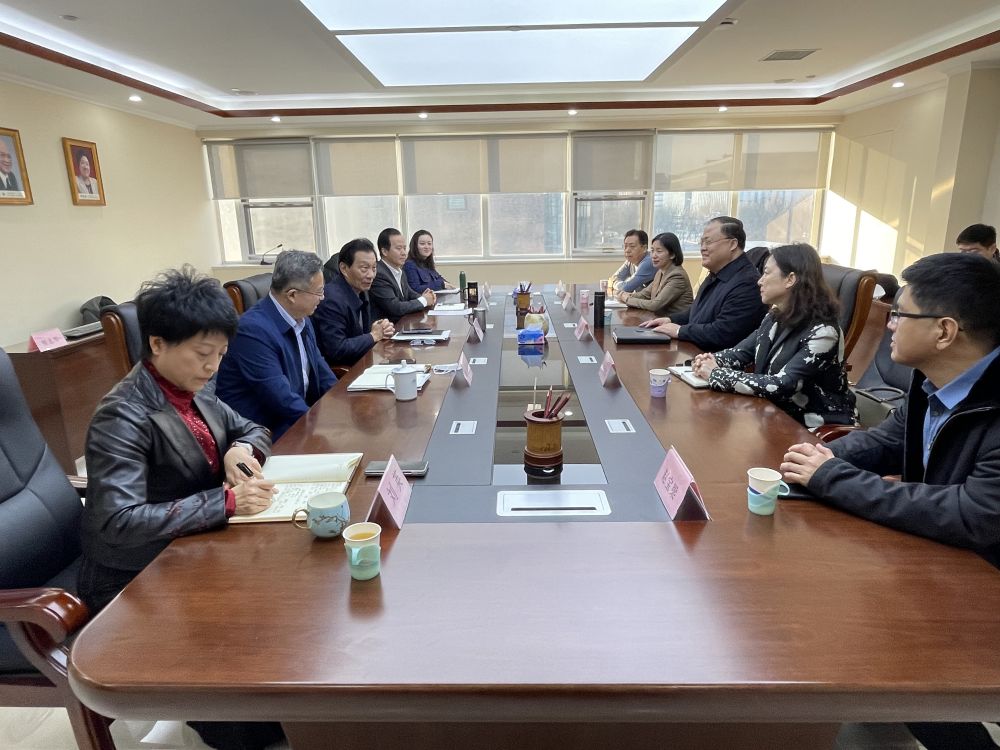 沧州市领导一行到访中国电子商会座谈交流