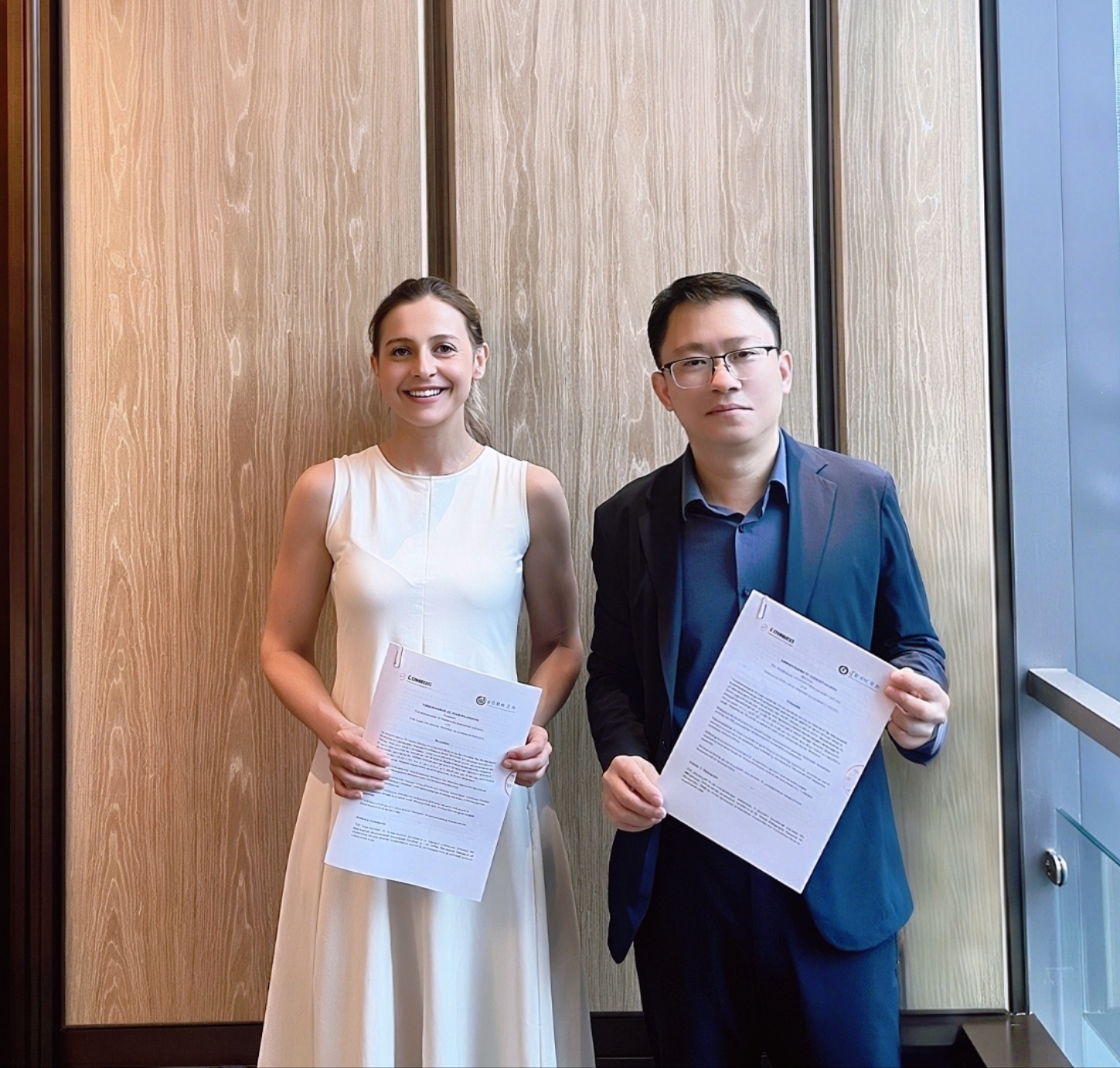 中国电子商会与北马其顿电子商务协会签署合作备忘录