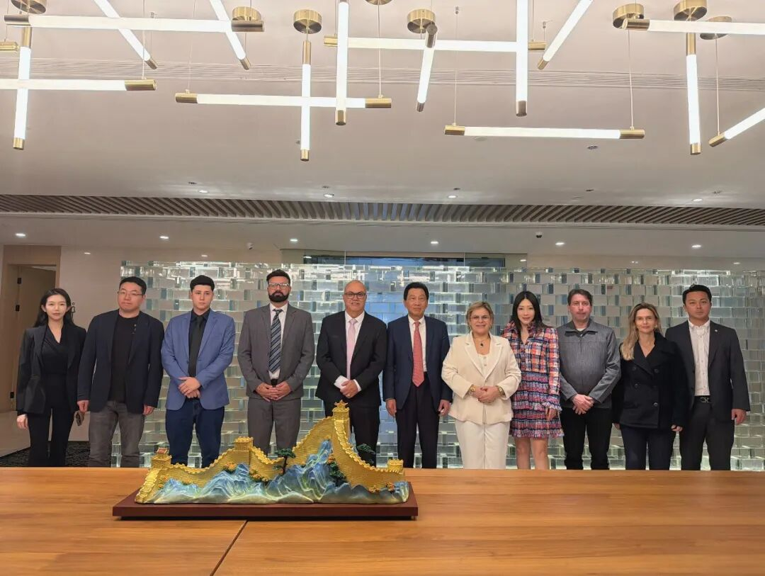 中国电子商会在深接待巴西圣保罗州代表团， 共商AIE合作事宜